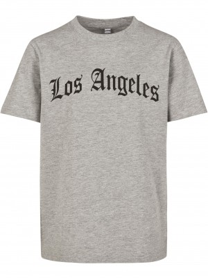 Детска Тениска Kids Los Angeles Tee heather grey 158/164