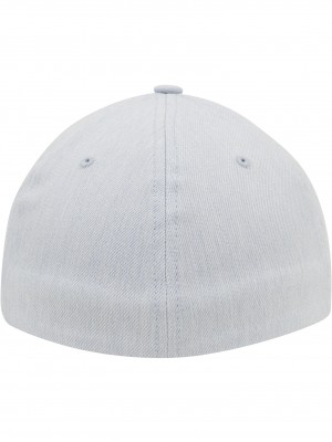 Шапка с козирка в светлосиньо Flexfit Pastel Melange Cap  Шапка с козирка в светлосиньо Flexfit Pastel Melange Cap