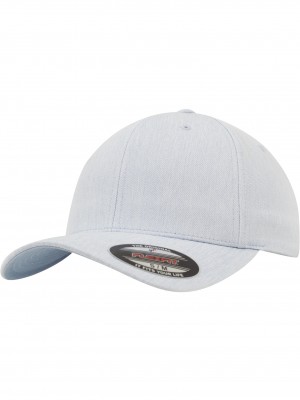 Шапка с козирка в светлосиньо Flexfit Pastel Melange Cap  Шапка с козирка в светлосиньо Flexfit Pastel Melange Cap
