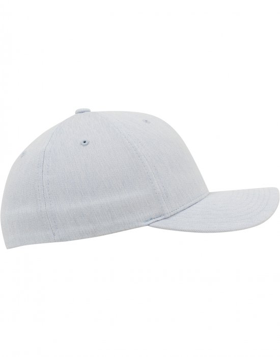 Шапка с козирка в светлосиньо Flexfit Pastel Melange Cap, Urban Classics, Шапки с козирка - Complex.bg