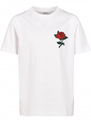 Детска Тениска Kids Rose Tee white 158/164