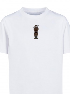 Детска Тениска Kids LA Sketch Tee white 158/164