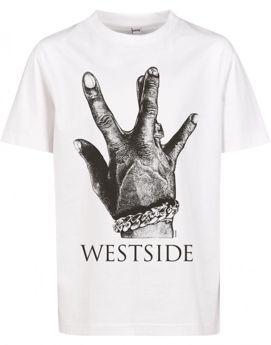 Детска Тениска Kids Westside Connection 2.0 Tee white 158/164