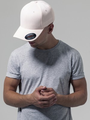 Шапка с козирка в бяло Flexfit Pastel Melange Cap  Шапка с козирка в бяло Flexfit Pastel Melange Cap