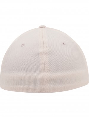 Шапка с козирка в бяло Flexfit Pastel Melange Cap  Шапка с козирка в бяло Flexfit Pastel Melange Cap