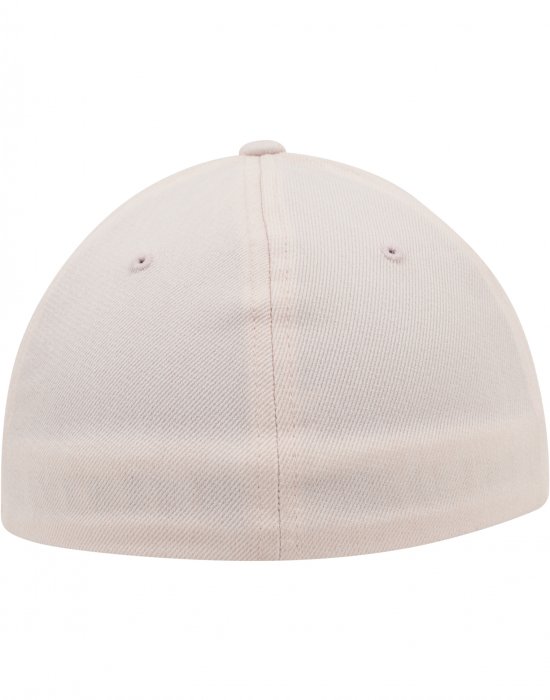 Шапка с козирка в бяло Flexfit Pastel Melange Cap, Urban Classics, Шапки с козирка - Complex.bg