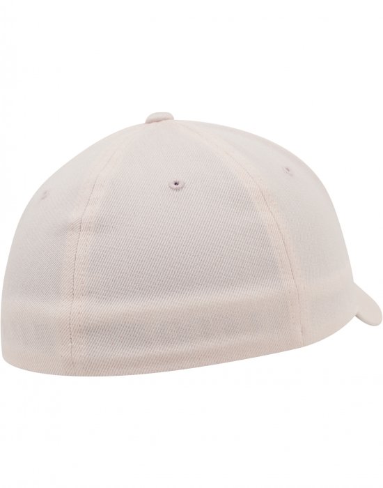 Шапка с козирка в бяло Flexfit Pastel Melange Cap, Urban Classics, Шапки с козирка - Complex.bg