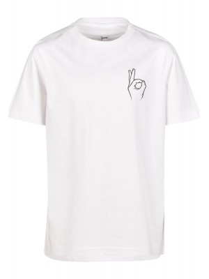Детска Тениска Kids Easy Sign Tee white 158/164