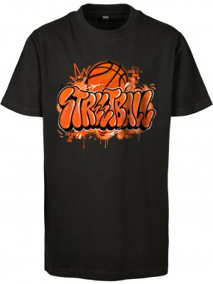 Детска Тениска Kids Streetball Tee black 158/164