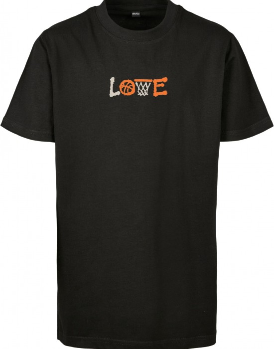 Детска Тениска Kids Baskteball Love Tee black 158/164