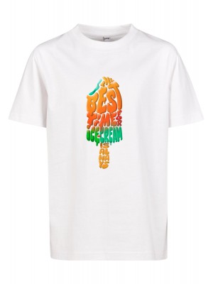 Детска Тениска Kids Ice Cream Tee white 158/164