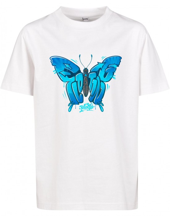 Детска Тениска Kids Butterfly Floating Tee white 158/164