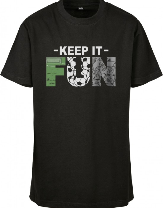 Детска Тениска Kids Keep It Fun Tee black 158/164
