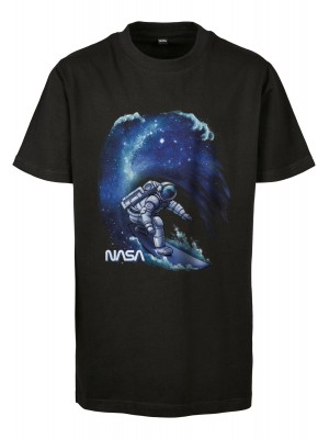 Детска Тениска Kids NASA Surf Tee black 158/164
