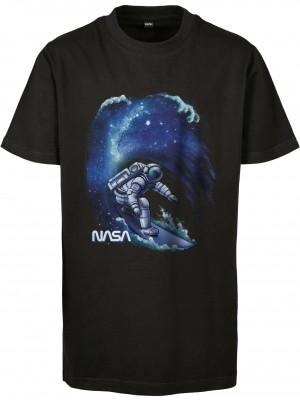 Детска Тениска Kids NASA Surf Tee black 158/164