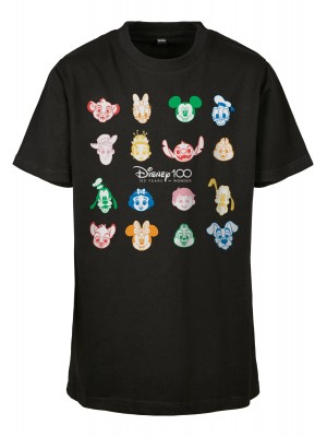 Детска Тениска Kids Disney 100 Faces Tee black 158/164