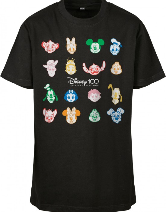 Детска Тениска Kids Disney 100 Faces Tee black 158/164