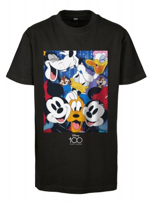 Детска Тениска Kids Disney 100 Mickey & Friends Tee black 158/164