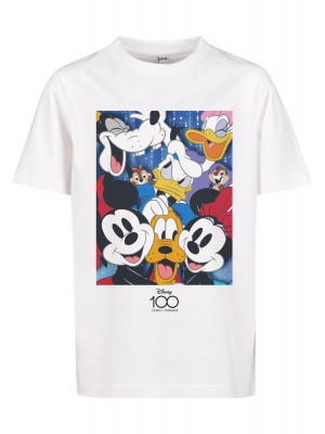 Детска Тениска Kids Disney 100 Mickey & Friends Tee white 158/164