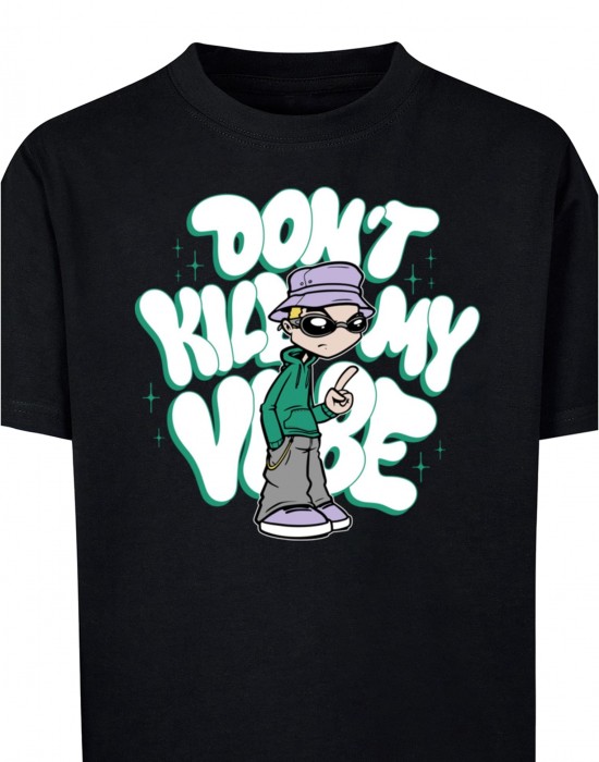 Детска Тениска Kids Don't Kill My Vibe Tee black 158/164