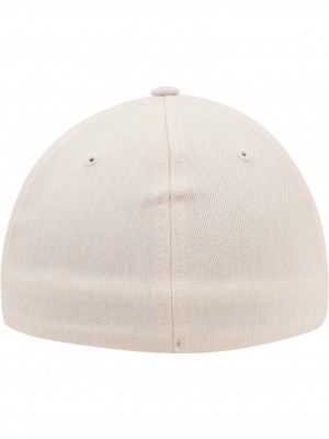 Шапка с козирка в бяло Flexfit Pastel Melange Cap  Шапка с козирка в бяло Flexfit Pastel Melange Cap