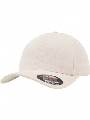 Шапка с козирка в бяло Flexfit Pastel Melange Cap  Шапка с козирка в бяло Flexfit Pastel Melange Cap