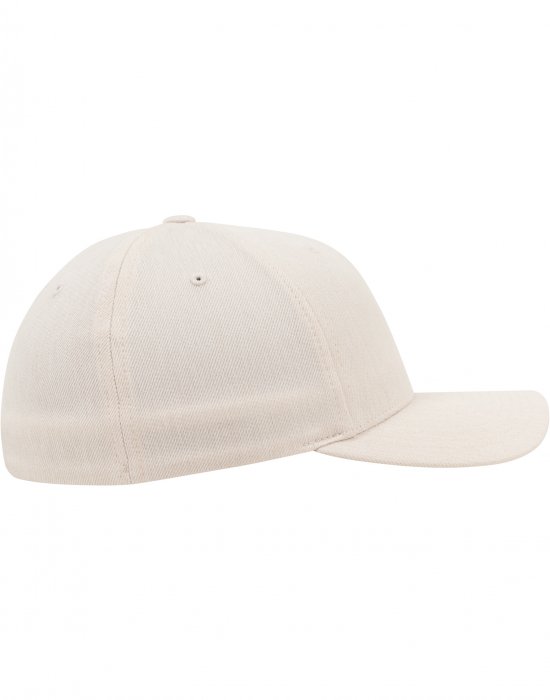 Шапка с козирка в бяло Flexfit Pastel Melange Cap, Urban Classics, Шапки с козирка - Complex.bg