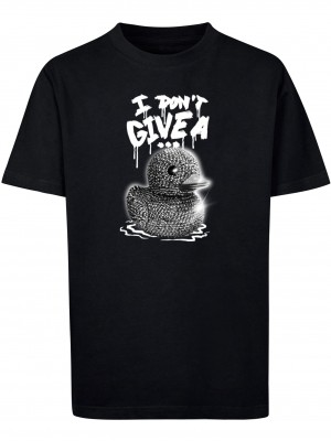 Детска Тениска Kids I Don't Give A Tee black 158/164