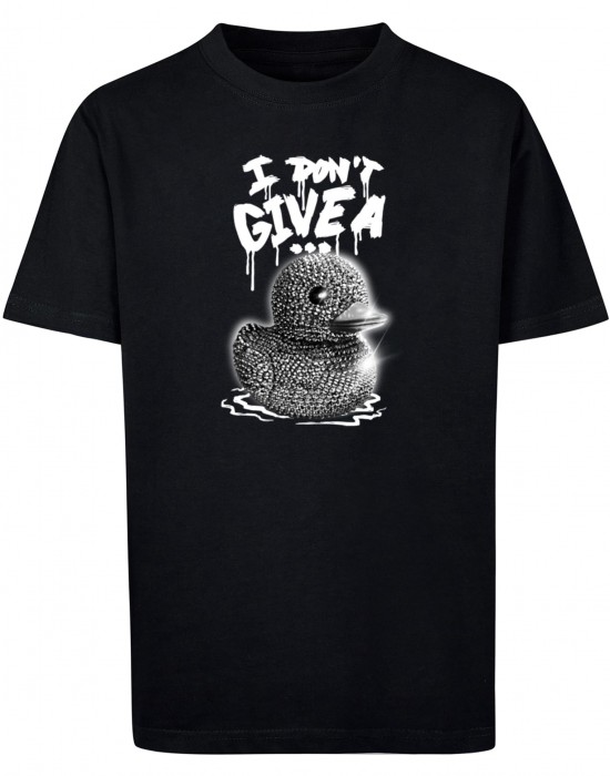 Детска Тениска Kids I Don't Give A Tee black 158/164