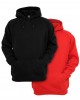 Суичър Blank Hoody 2-Pack black+red XXL