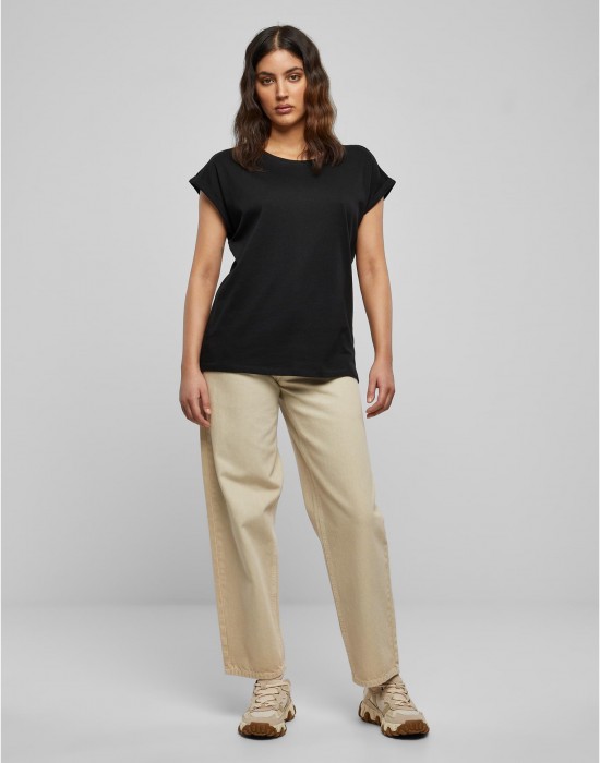2 Броя Изчистени Дамски ТенискиPre-Pack Ladies Extended Shoulder Tee 2-Pack black XXL 2 Броя Изчистени Дамски ТенискиPre-Pack Ladies Extended Shoulder Tee 2-Pack black XXL