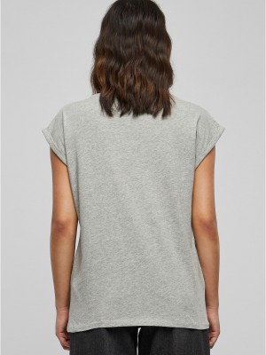 2 Броя Изчистени Дамски ТенискиPre-Pack Ladies Extended Shoulder Tee 2-Pack grey XS