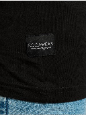 Тениска Rocawear T-Shirt black/lime XL Тениска Rocawear T-Shirt black/lime XL
