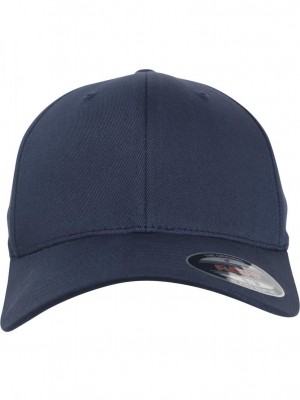 Шапка с козирка в тъмносиньо Flexfit Organic Cotton Cap Шапка с козирка в тъмносиньо Flexfit Organic Cotton Cap
