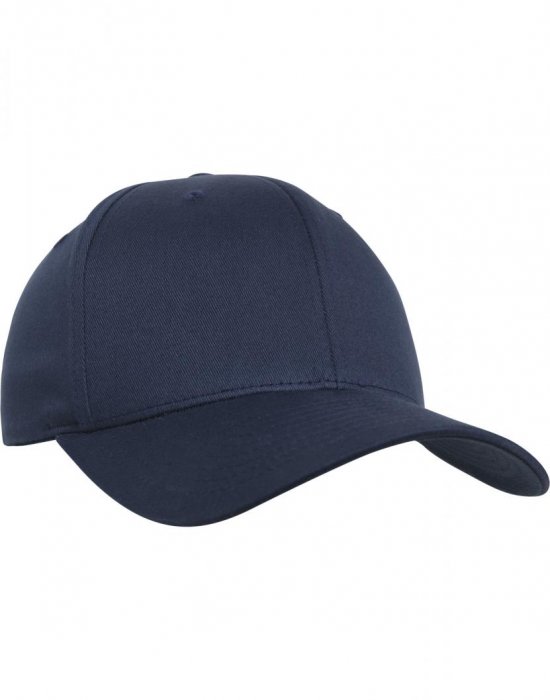 Шапка с козирка в тъмносиньо Flexfit Organic Cotton Cap, Urban Classics, Шапки с козирка - Complex.bg