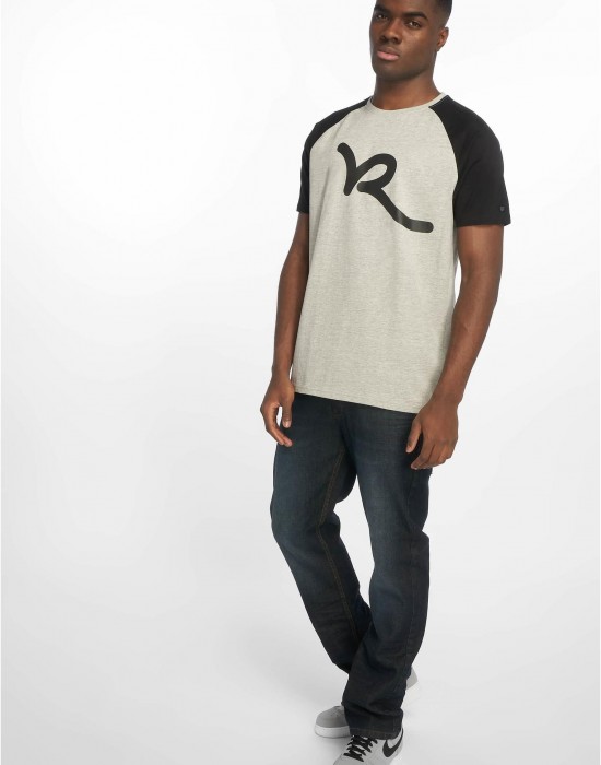 Тениска Rocawear T-Shirt grey melange/black XXL Тениска Rocawear T-Shirt grey melange/black XXL