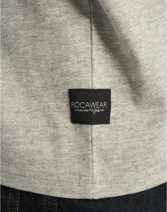 Тениска Rocawear T-Shirt grey melange/black XXL Тениска Rocawear T-Shirt grey melange/black XXL