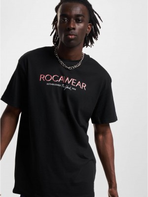 Тениска Rocawear Neon T-Shirt black XXL Тениска Rocawear Neon T-Shirt black XXL