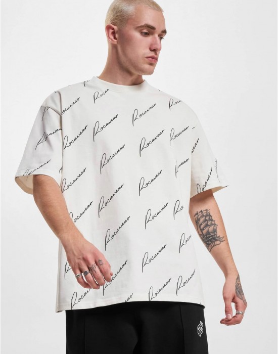 Тениска Rocawear Atlanta T-Shirt offwhiteblack XXL Тениска Rocawear Atlanta T-Shirt offwhiteblack XXL