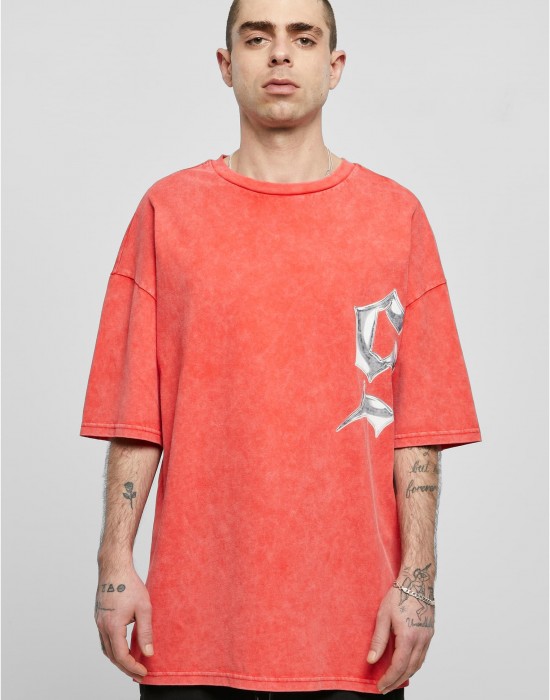 Тениска Sense Chrome T-Shirt Washed red XXL Тениска Sense Chrome T-Shirt Washed red XXL