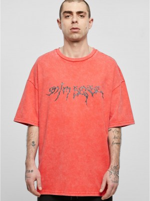 Тениска Sense Goth T-Shirt Washed red XXL Тениска Sense Goth T-Shirt Washed red XXL