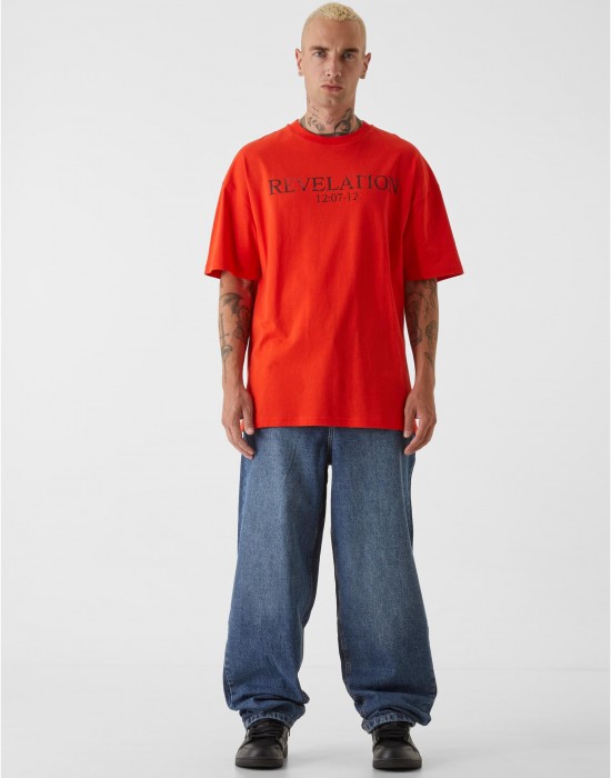 Тениска Angel T-Shirt red XXL