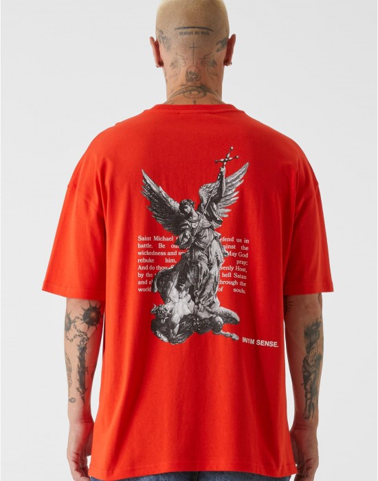 Тениска Angel T-Shirt red XXL