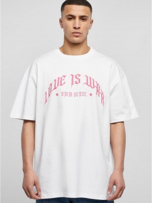 Тениска SENSE LOVE IS WAR T-Shirt white XXL Тениска SENSE LOVE IS WAR T-Shirt white XXL