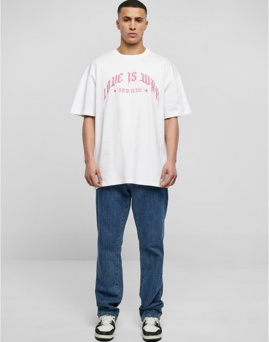 Тениска SENSE LOVE IS WAR T-Shirt white XXL Тениска SENSE LOVE IS WAR T-Shirt white XXL
