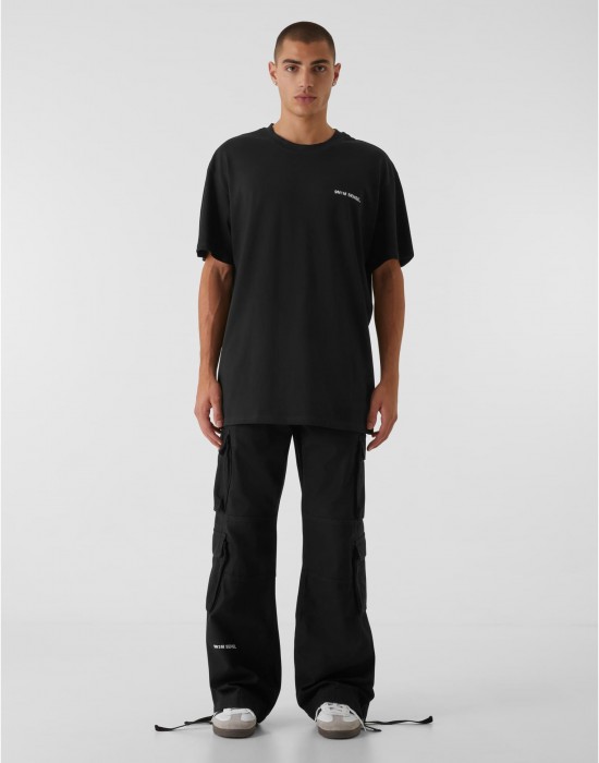 Тениска SENSE Essentials T-Shirt black XXL