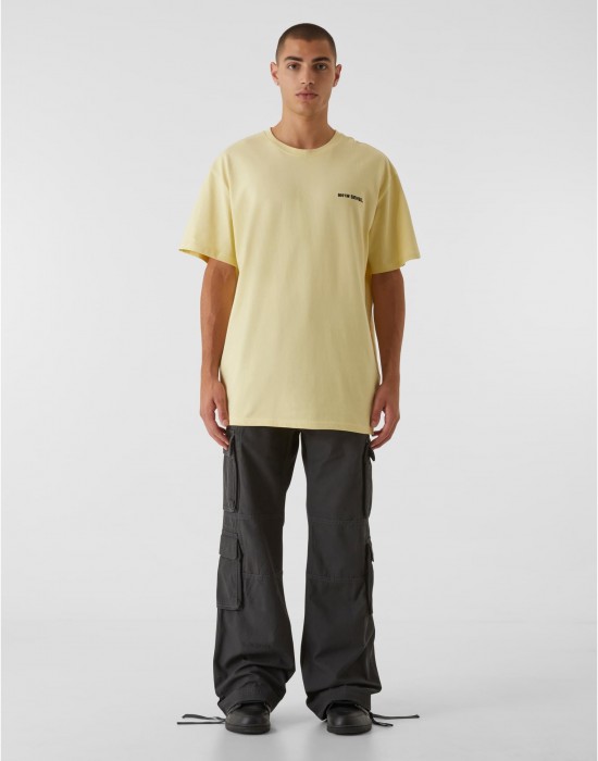 Тениска SENSE Essentials T-Shirt softyellow XXL Тениска SENSE Essentials T-Shirt softyellow XXL