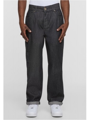 Дънки Southpole Embroidery Denim raw black 36 Дънки Southpole Embroidery Denim raw black 36