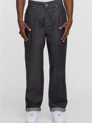 Дънки Southpole Embroidery Denim raw black 36 Дънки Southpole Embroidery Denim raw black 36