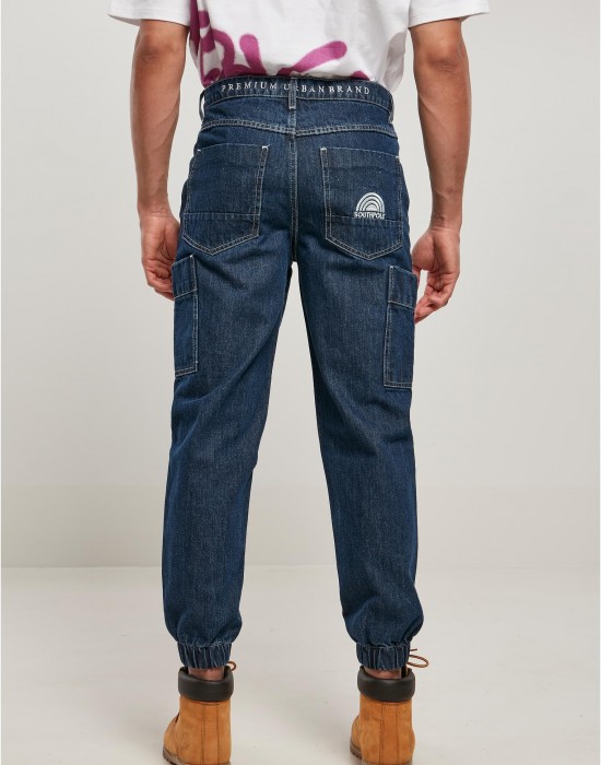 Дънки Southpole Denim With Cargo Pockets indigo raw 36 Дънки Southpole Denim With Cargo Pockets indigo raw 36